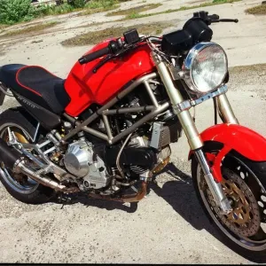 1998 Ducati Monster 900 Motorcycle Vintage Print 1998 Ducati Monster 900 Motorcycle Vintage Print