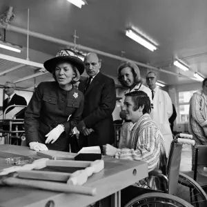 The Duchess of Kent opens a new wing at the hospital in Orsett, Essex. 21st May 1969 The Duchess of Kent opens a new wing at the hospital in Orsett, Essex. 21st May 1969