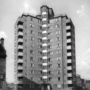 Duddeston tower blocks, Birminghams first multi-storey flats, Duddeston Manor Road
