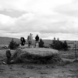 Duke of Cumberland's Stone, Culoden Moor, Inverness, Highlands, Scotland. 23rd August 1951 Duke of Cumberland's Stone, Culoden Moor, Inverness, Highlands, Scotland. 23rd August 1951