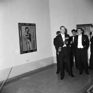 The Duke of Edinburgh attends a reception at the Tate Gallery, London The Duke of Edinburgh attends a reception at the Tate Gallery, London