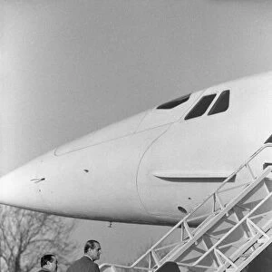 The Duke of Edinburgh flew the British built Concorde 002 at Mach Two - twice the speed
