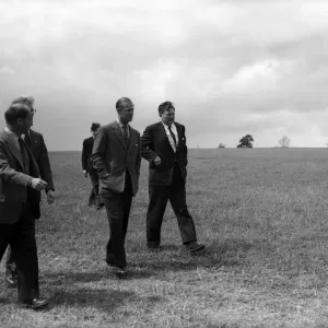 The Duke of Edinburgh at Nympsfield, headquarters of the Bristol Gliding Club The Duke of Edinburgh at Nympsfield, headquarters of the Bristol Gliding Club