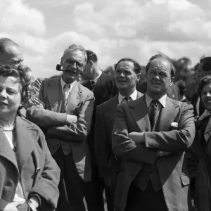 The Duke of Edinburgh at Nympsfield, headquarters of the Bristol Gliding Club The Duke of Edinburgh at Nympsfield, headquarters of the Bristol Gliding Club