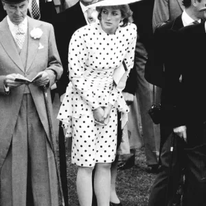The Duke of Edinburgh, Prince Philip as Ascot races with Princess Diana The Duke of Edinburgh, Prince Philip as Ascot races with Princess Diana