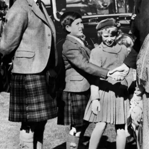 The Duke of Edinburgh - Prince Phillip with Prince Charles The Duke of Edinburgh - Prince Phillip with Prince Charles