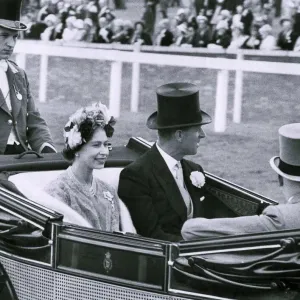 The Duke of Edinburgh, The Queen and Prince Phillip attend Royal Ascot, Ladies day The Duke of Edinburgh, The Queen and Prince Phillip attend Royal Ascot, Ladies day