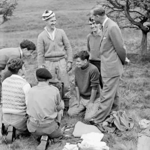 The Duke of Edinburgh Visits the Region Print circa 1960
