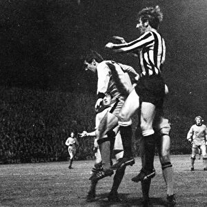 Dundee United 1-2 Newcastle, Inter-Cities Fairs Cup 1st Round 1st Leg match held at