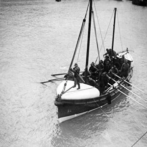 The Dungeness lifeboat "David Barclay of Tottenham"