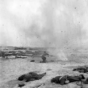 Dunkirk'film being made on English Beaches. May 1957 J3199-002