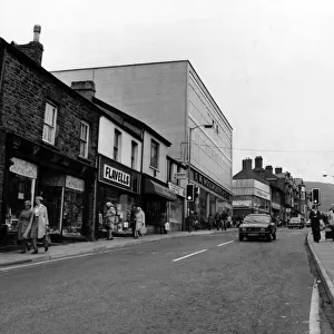 Dunraven Street in Tonypandy. 2nd September 1977