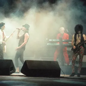 Duran Duran in concert. Pictures circa 14th March 1989 The group were Duran Duran in concert. Pictures circa 14th March 1989 The group were