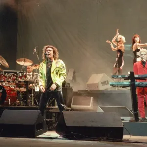 Duran Duran in concert Pictures circa 14th March 1989 The group Duran Duran in concert Pictures circa 14th March 1989 The group