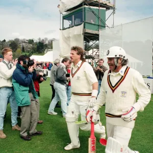 Durham v Lancashire, First Class Cricket challenge. 19th April 1992 Durham v Lancashire, First Class Cricket challenge. 19th April 1992