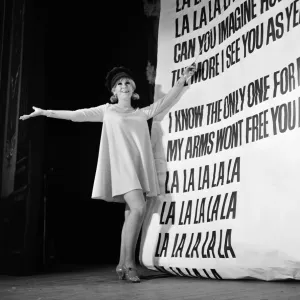 Dusty Springfield Print, Empire Theatre Liverpool 1966