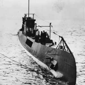 Dutch submarine sinks U-Boat in Mediterranean Sea. On the night of 26th November Dutch submarine sinks U-Boat in Mediterranean Sea. On the night of 26th November