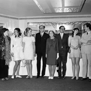 The Earl and Countess of Longford with six of their children
