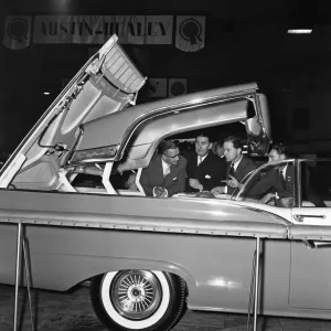 Earls Court Motor show. The Ford Fairlane Skyline