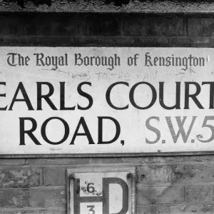 Earls Court Road, London, SW5. 11th September 1971. The Royal Borough of Kensington