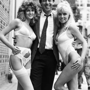 EastEnders Star Leslie Grantham at London Fashion Showroom Print EastEnders Star Leslie Grantham at London Fashion Showroom Print