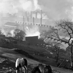 Ebbw Vale Steelworks Print 1971 Ebbw Vale Steelworks Print 1971