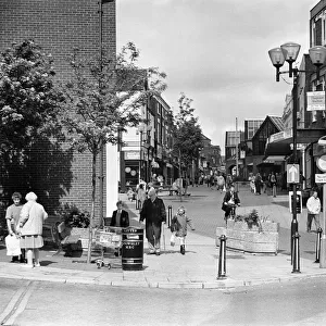 Eccleston Street Prescot, Merseyside, which has seen the arrival of a new shopping mall
