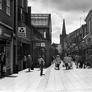 Eccleston Street Prescot, Merseyside, which has seen the arrival of a new shopping mall
