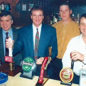 The Echo Higsons League occer panel, on the road again. 12th November 1994
