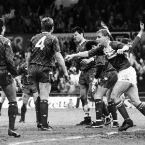 1988 Ayresome Park Print: Middlesbrough 2 -0 Chelsea