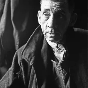 Edward Farmer who leads a team of sewage maintenance men. April 1st 1947 Edward Farmer who leads a team of sewage maintenance men. April 1st 1947