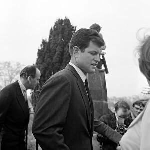 Edward Kennedy, brother of assassinated American president John F Kennedy