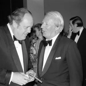 Edward Ted Heath & Christopher Soames at the Young Winston Film Premiere July 1972 Edward Ted Heath & Christopher Soames at the Young Winston Film Premiere July 1972