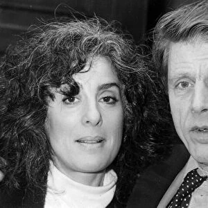 Eleanor Bron and Edward Fox at theatre photocall - March 1987 17 / 03 / 1987