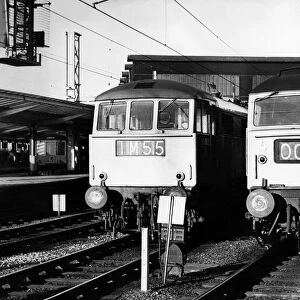 Electric trains held up at Carlisle on 3rd January 1976