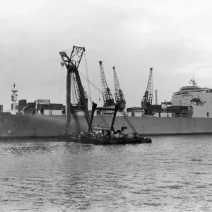 The Elgaren at Tees Dock Print, 1st April 1980 The Elgaren at Tees Dock Print, 1st April 1980