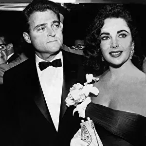 Elizabeth Taylor actress with husband Mike Todd