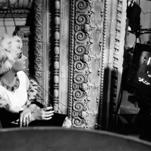 Elizabeth Taylor and Richard Burton on Set, 1963 Print