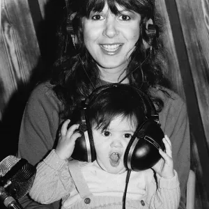Elkie Brooks singer with her son Jermaine Jerome who is about to start recording an album