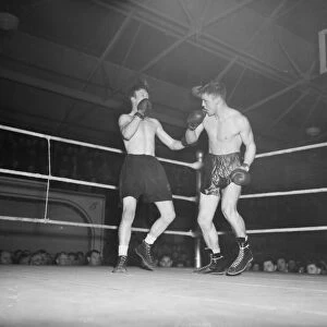 Ellman Staff Photographer Boxing from Leicester Jack Baker v Rocco King