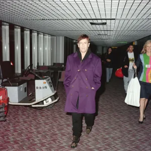 Elton John Concorde Arrival Print Elton John Concorde Arrival Print