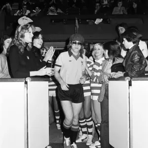 Elton John pictured in Wembley during a 5 a side football match Elton John pictured in Wembley during a 5 a side football match