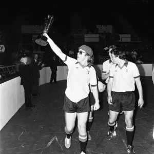 Elton John pictured in Wembley during a 5 a side football match Elton John pictured in Wembley during a 5 a side football match