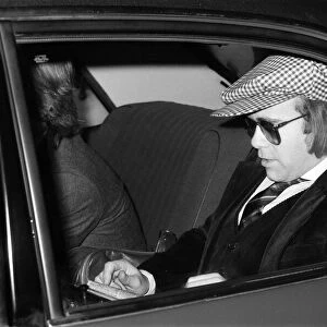 Elton John, the pop superstar who is chairman of Watford Football Club