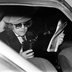 Elton John, the pop superstar who is chairman of Watford Football Club Elton John, the pop superstar who is chairman of Watford Football Club