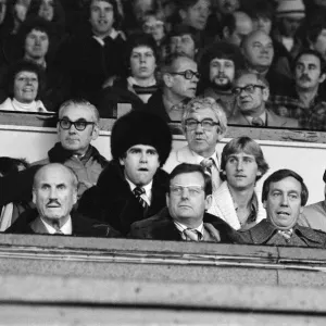 Elton John at Watford v Gillingham Football Match Print Elton John at Watford v Gillingham Football Match Print