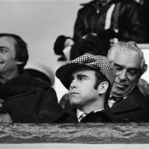 Elton John at West Ham United v Watford Print 1978 Elton John at West Ham United v Watford Print 1978