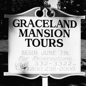 Elvis Presley singer home in the Graceland Estate