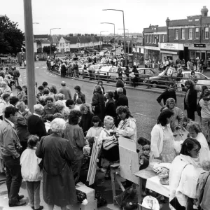 Ely 8 Day Festival Print, July 1st, 1989