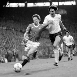 Emglish League Division One match. Manchester United 1 v Tottenham Hotspur 0 Emglish League Division One match. Manchester United 1 v Tottenham Hotspur 0